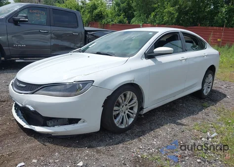 2015 Chrysler 200 Limited from USA, damaged, VIN 1C3CCCAB0FN755901